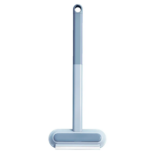 Reusable pet hair remover and cleaning brush for furniture