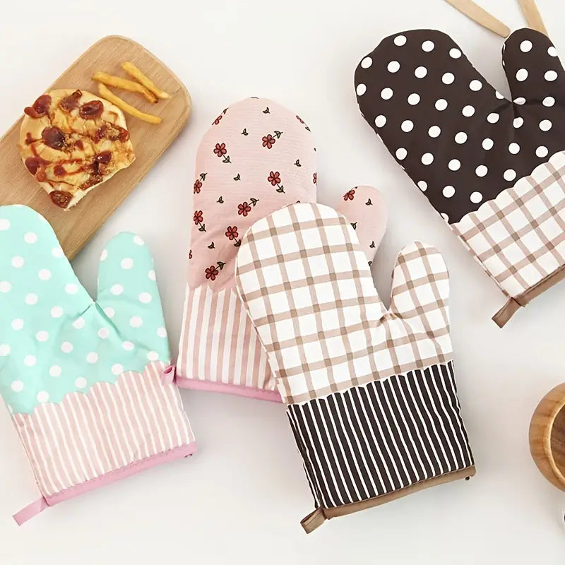 Insulated Oven Mitts – Pair