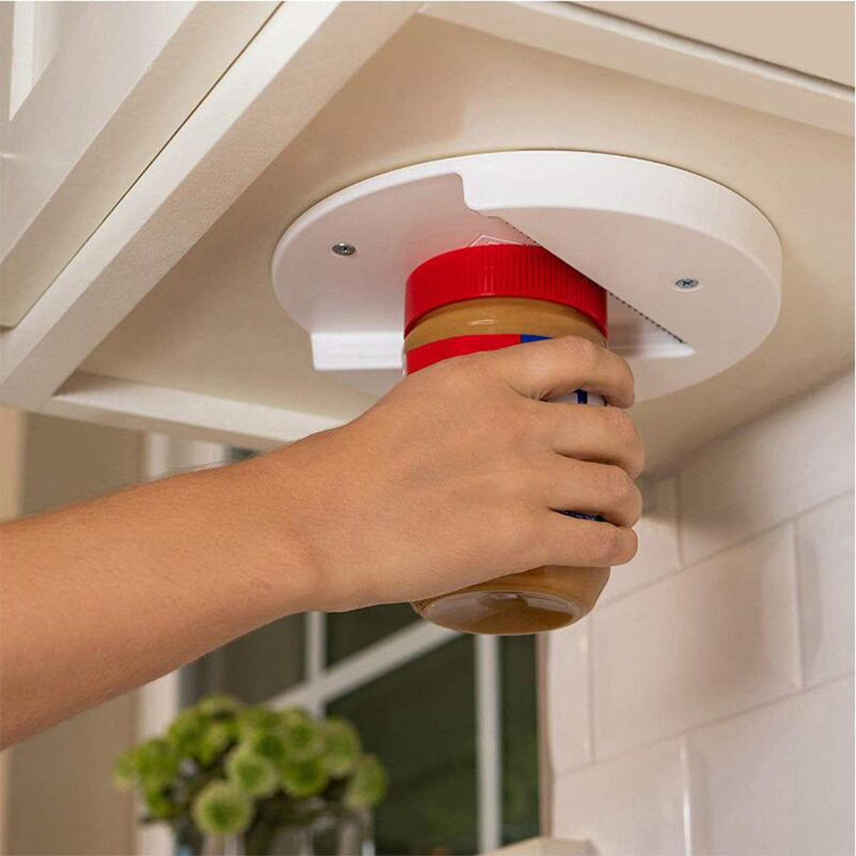 Easy-Grip Under-Cabinet Jar Opener