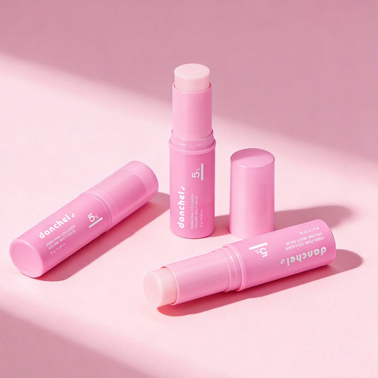Portable moisturizing balm stick for targeted skin hydration