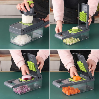 16-in-1 Vegetable Chopper & Prep Station