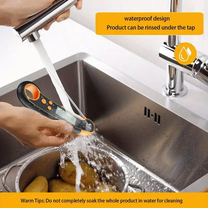 Instant-Read Waterproof Meat Thermometer