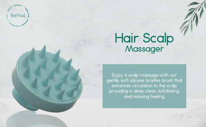 Soft Silicone Scalp Massager