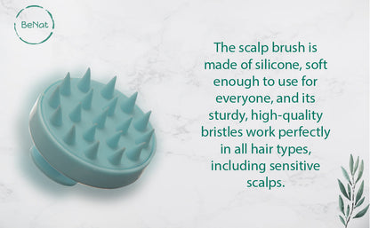 Soft Silicone Scalp Massager