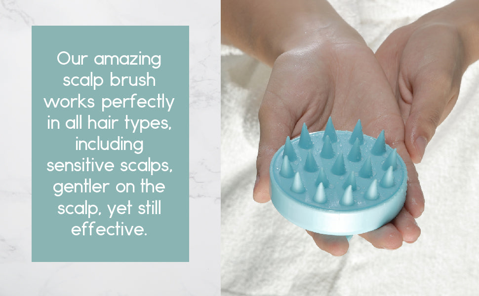 Soft Silicone Scalp Massager