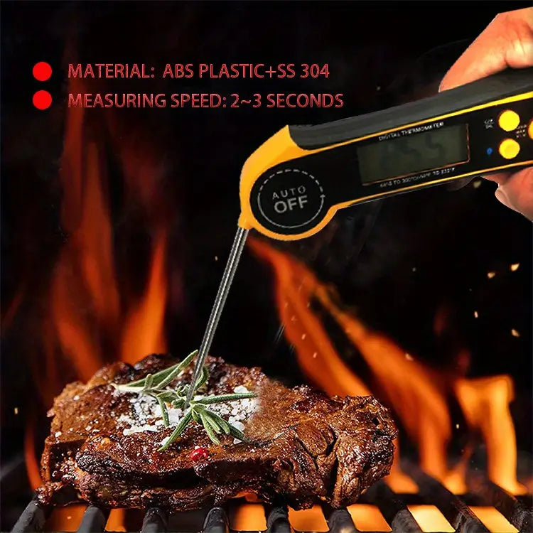 Instant-Read Waterproof Meat Thermometer